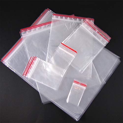 100 Stk. ZIP Beutel Druckverschluss 25x30cm Polybeutel Tüte Verschlussbeutel Versandtasche Wiederverschließbar Cover