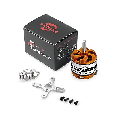 Flash Hobby F36-1000 Brushless Motor 3536 Rc Outrunner Motor Electric Dc Motor For Helicopter Uav Multicopter Rc Plane Fixed Wing & Robotic Arm thumb #6