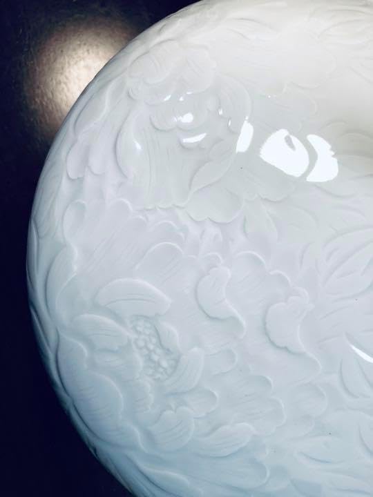 薩摩焼　古薩摩　色絵金彩　扇窓絵鳳凰獅子花文瓶　壷　高さ約45㎝　UR7915B 薩摩焼 古薩摩 色絵金彩 扇窓絵鳳凰獅子花文瓶 壷 高さ