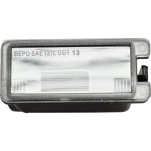 Garage-Pro License Plate Light Compatible with Ford Explorer 2011-2019, Escape 2013-2019, Fusion 2013-2020, Expedition 2018-2022 Driver or Passenger Side