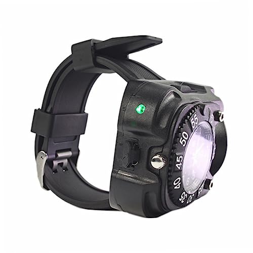 OSALADI ワッチ Ledトーチリストライトウォッチ Ledリストライト ナイトラン 方位磁針 ライディング