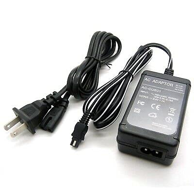 AC-L200 AC Power Adapter Charger Compatible with Handycam DCR-SX40 DCR-SX41Sony DCR-SX44 DCR-SX45 DCR-SX60 DCR-SX63 DCR-SX65 DCR-DVD7 DVD105 DVD108 DVD203 DVD205 DVD305 DVD308 DVD610 and More Cameras