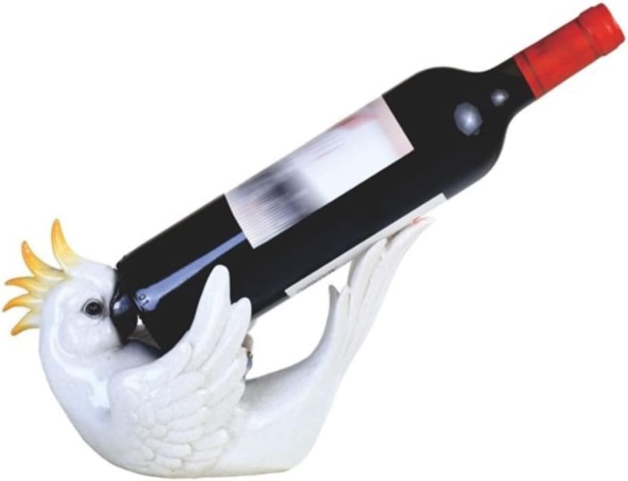 ICE ARMOR Decorative Wine Bottle Holder, Wine Rest Statue