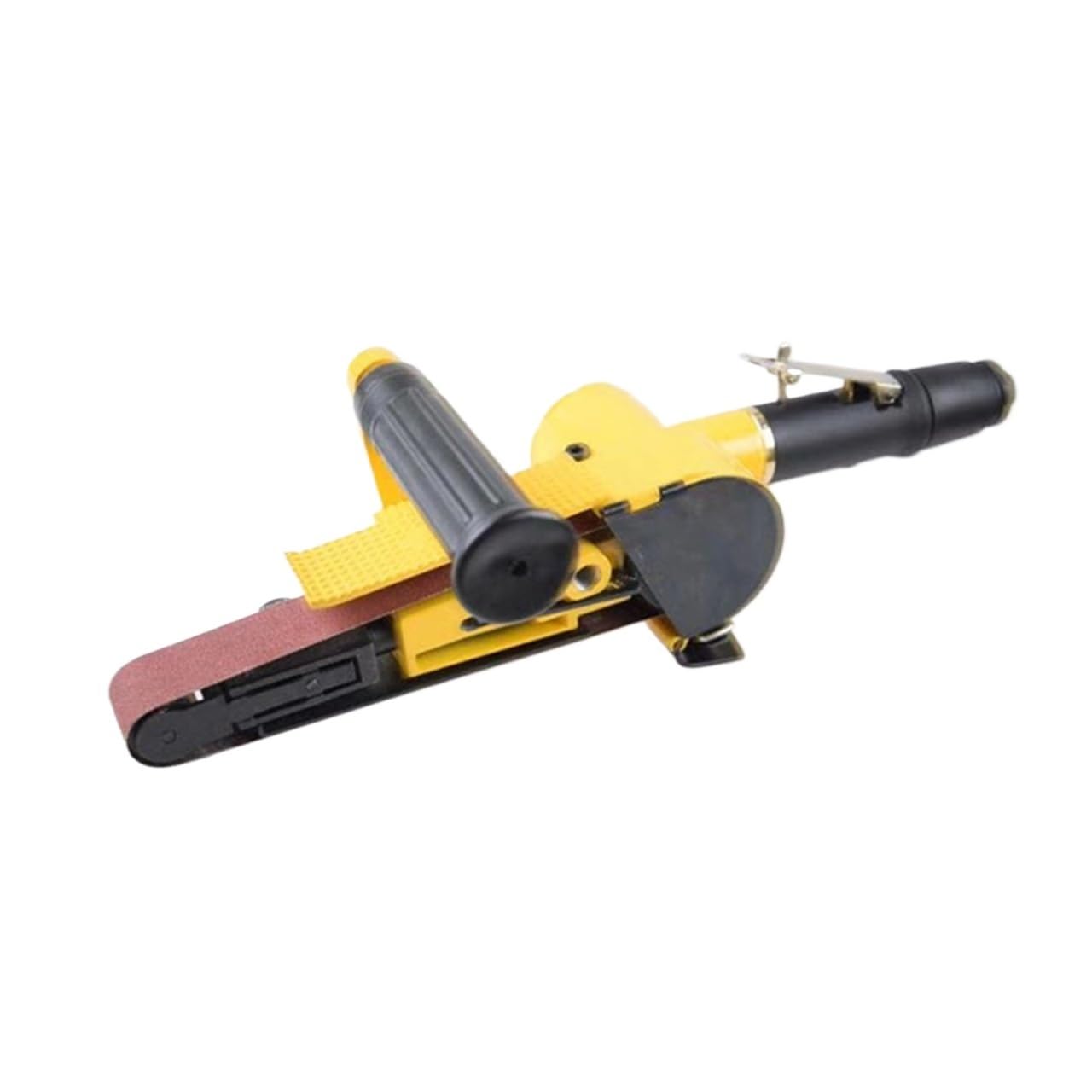 Csdasw Giallo Tube Metal Grinding Sand Belt Sander Air Grinder Machine Pnumatic Tools Air Belt Sander Jewellery Diy