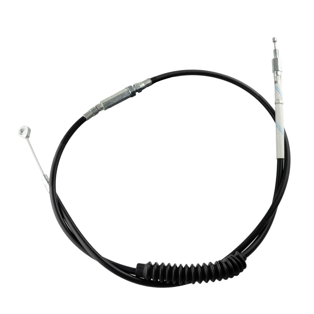 Motorcycle Clutch Cable Wire Steel Braided 63" 160cm Compatible with Harley Sportster XL883 1986-2013 XL1200 2004-2020 XL 883 1200 Stainless Cable Models