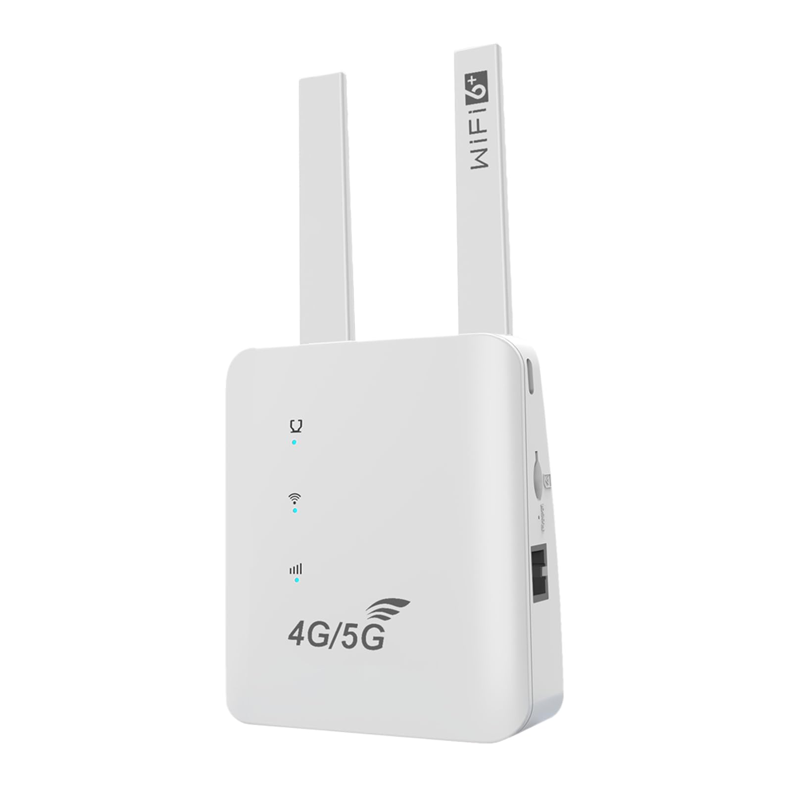 Przenośny router WiFi 4G, mobilny router WLAN z 2 składanymi antenami