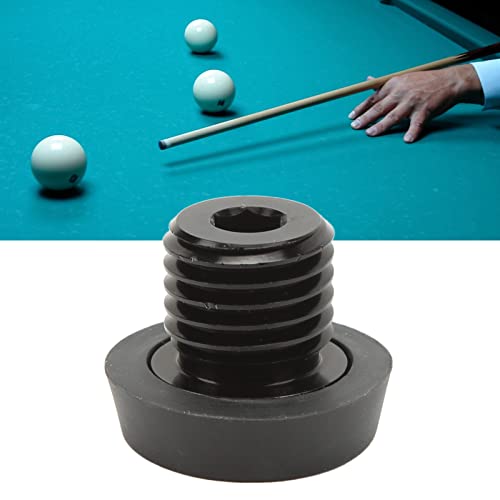 Tampa inferior dos tacos de bilhar, plugue de borracha para tacos de bilhar, tacos de bilhar, amorte