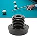 Tefola Billiard Cue Bottom Cover, Billiard Cue Rubber Bumper Pool Cue Block Butt Connected Extension Billiard Accessories