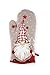Produktbild Excelsa Gnom Ofenhandschuh, Baumwolle, Weihnachtsdekoration, 32,5 x 16,5 cm