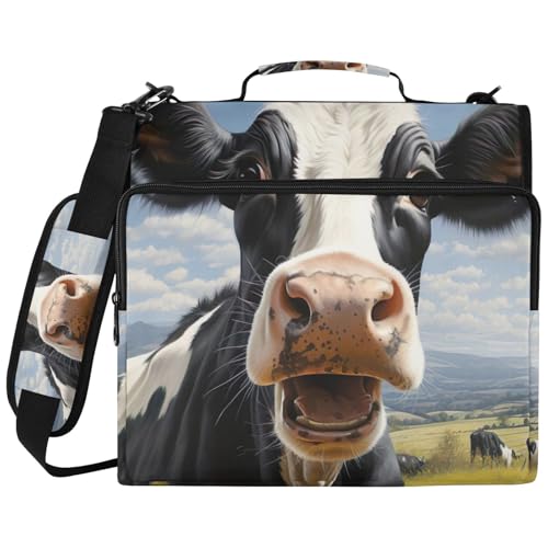 Curious Cow �|�[�g���[�g�o�C���_�[�o�b�O �w�Z��E��p 3�����O�o�C���_�[�I�[�K�i�C�U�[ �h���P�[�X �m�[�g�p�\�R���X���[�u�t��
