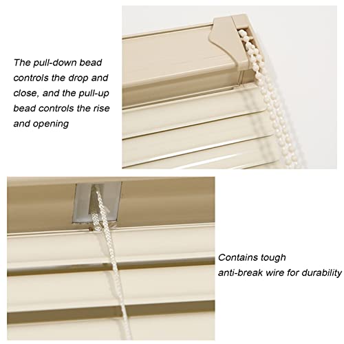 Blinds Window Blinds Shutter For Privacy Home Office Blind Anti-Uv Waterproof Light Adjustment Bathroom Temporary, Easy Installation For Home And Garden #TOP4
