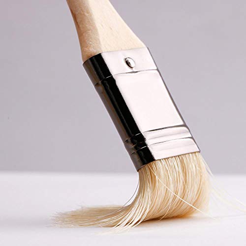 WYN Gouache brush oil painting Acrylic pigment brush pen Long handle scrubbing brush art wool hair watercolor set,12 pcs set bristle