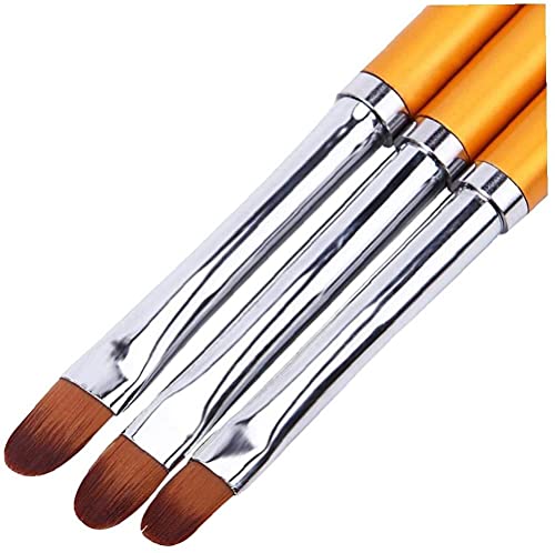 U-M 3 Teile/Satz Nail Art Liner Pinsel Malpinsel Acryl Nagelpinsel Stift Set Nagellack Applikator DIY Nagelwerkzeuge für… – Bild 5