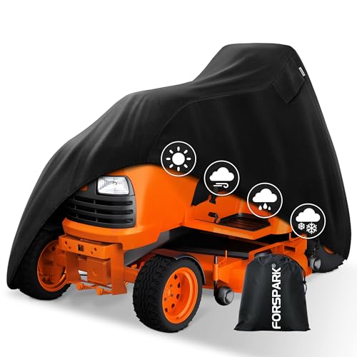FORSPARK Riding Lawn Mower Cover – Waterproof & UV-Resistant High-Density