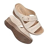 Top 10 Best Sandals Target Reviews & Comparison | Updated 5 SHIBEVER Apricot Sandals Women Wedge Platform Dressy Comfortable Open Toe Sandal Summer Orthopedic Sandalias Size 7