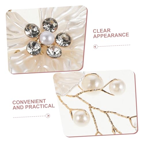 Accesorios de cabello de novia con perlas para regalar a damas de honor 3