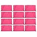 oceanside Children's Training Vest, 12Pcs Large Mesh Breathable Children Football Training Exercise Vest Rose Red Free Size