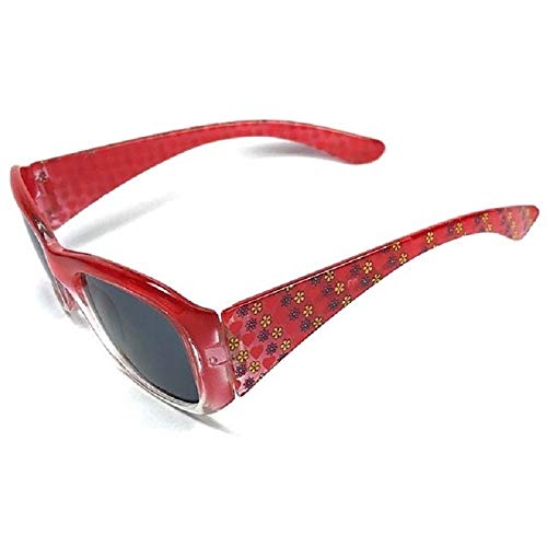 Oculos de Sol Acetato Infantil Vermelho