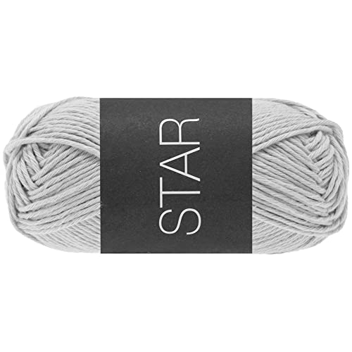 LANA GROSSA Star | Topflappen-Baumwolle | Handstrickgarn aus 100% Baumwolle | 50g Wolle zum Stricken & Häkeln | 90m Garn FB38