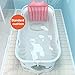 Bañera Plegable Bañera De Remojo Portátil, Bañera Plegable De Plástico Grueso Independiente...