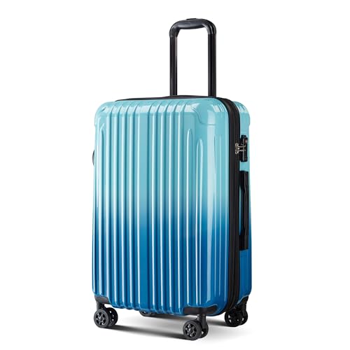 Image of Carry on Luggage - Airline Approved Suitcases with Spinner Wheels, Built-In TSA Lock,Hard Shell Expandable Suitcases