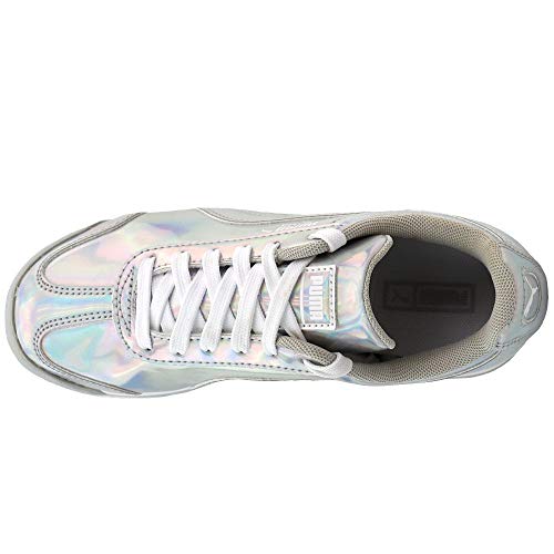 PUMA Kids Girls Roma IRI Sneakers Shoes Casual - Silver - Size 12 M4