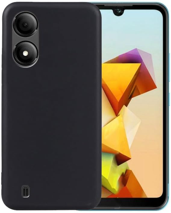 Miniatura 8 de WDMYLFTW Funda para ZTE Blade A33S + Protector de pantalla de vidrio Película Templada - Silicona Transparente Suave Flexible Bumper a prueba de