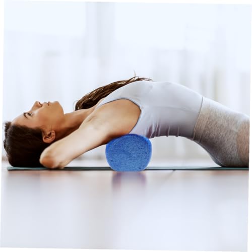 Rodillo de espuma de alta densidad para yoga y terapia física, ligero y portátil, para relajación muscular y ejercicios de fitness, espalda y cuerpo miniatura 7