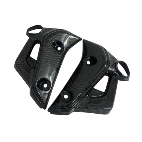 Carénage moto carbone MT-07 évite les casses de panneau radiateur - 2
