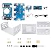 Produktbild Hduacuge FüR Mister FPGA 32 MB Motherboard + USB-Hub V2.1 mit DIY-MetallgehäUse-Kit für Terasic DE10-Nano Mister FPGA (Silber)