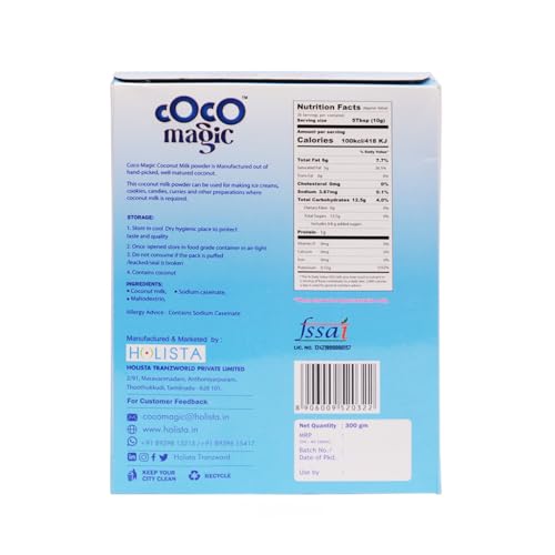 Image of Cocomagic Instant Premium Coconut Milk Powder - 300 gram