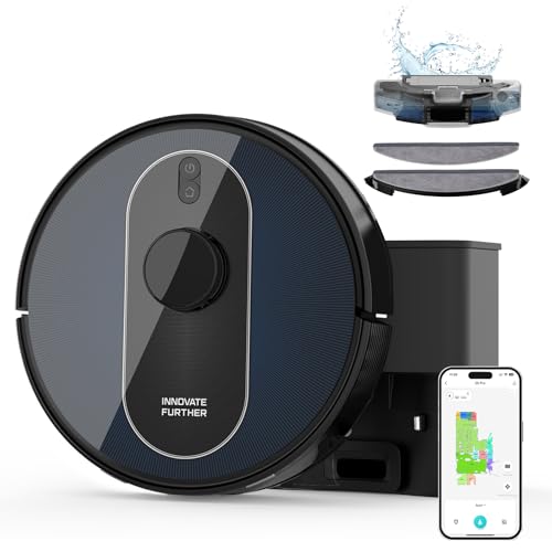 H6 Pro 6000Pa Self Emptying Robot Vacuum
