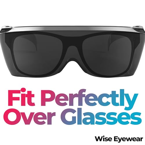 Wise Eyewear 5812347447 Cover-Ups Black Fit Over Sunglasses thumb #1