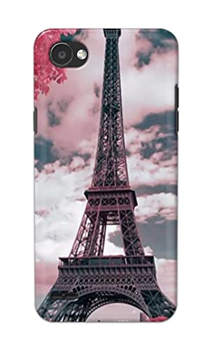 Image of Lovers Famous Place Eiffel Tower in Paris Hard Back Case Cover for LG Q6 / Q6 Plus / Q6α, M700N, M700A, M700DSK, M700AN Back Cover -(J5) VNS2227