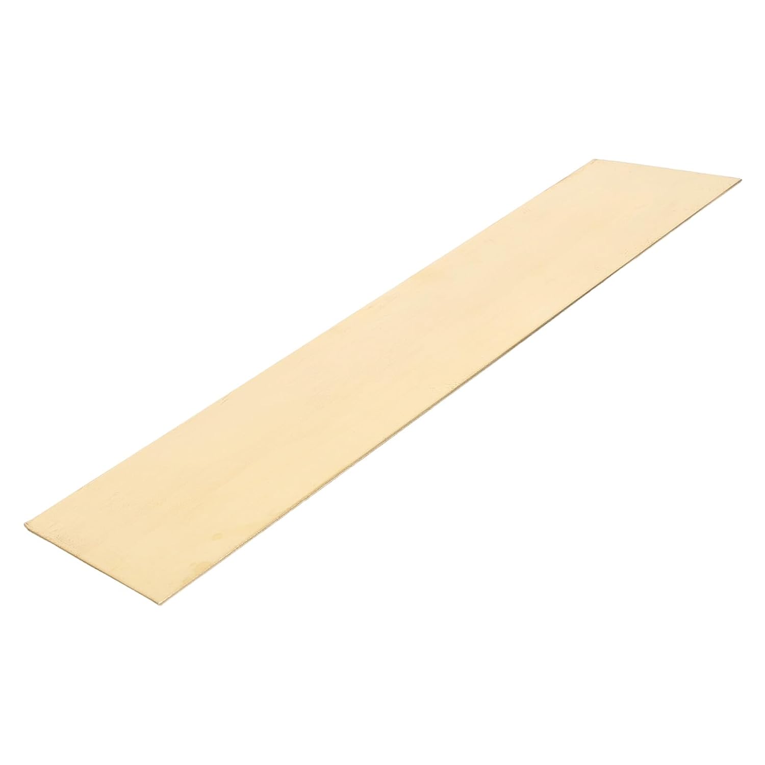 Brass Sheet 1mm X 50mm X 200mm Precision Cut Metal Plate for Crafting Jewelry Repairs Models and Electrical Projects