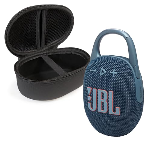 JBL-Clip-5-Bluetooth-Speaker-and-divvi-Protective-Case-Blue JBL Clip 5 Bluetooth Speaker and divvi! Protective Case - Blue - Image 1