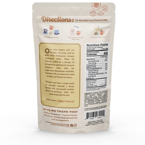 PRYMAL Butter Pecan Coffee Creamer