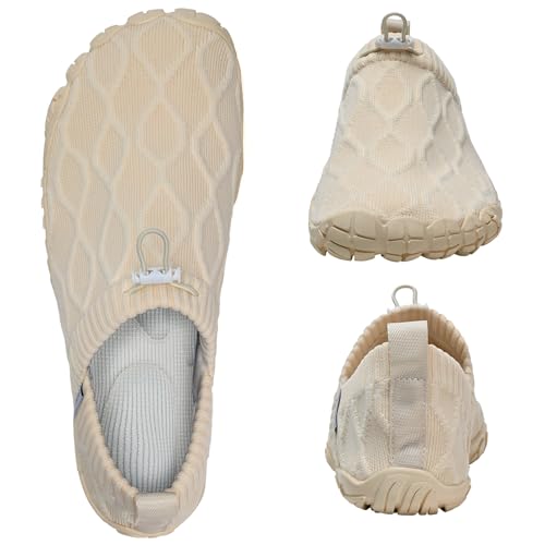 Image of WateLves Barefoot Water Shoes Women Men Minimalist Comfortable Walking Shoes Beach Outdoor Running Sneakers