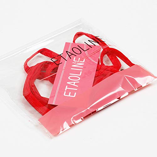 Etaoline 1500RL Women'S Low Rise Micro Back G-String Thong Panty Underwear Red thumb #3