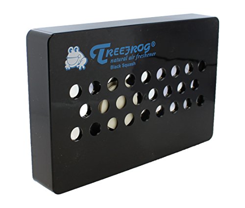 Auto Dynasty Pack of 6 TreeFrog Xtreme Fresh Under-The-Car Natural Air Freshener (Black Squash Scented)