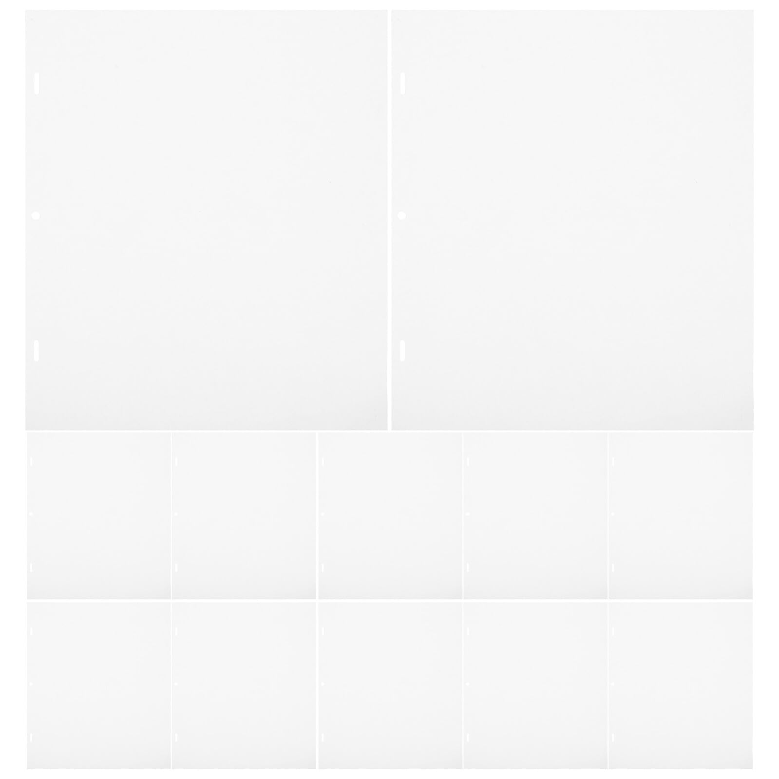 Carta da Animazione con Fori 32x27 Cm Bianca 200 Pezzi | Finitura Liscia per Trasferimento, Fogli per Lavoro Dettagliato e Stratificazione Cellulare, per Artisti e Hobbisti