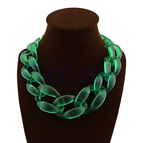 Collier acrylique à porter en soirée pour sublimer une robe - 2