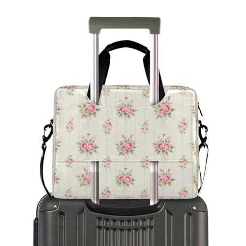 Maletín beige para laptop de 15.6 pulgadas miniatura 4