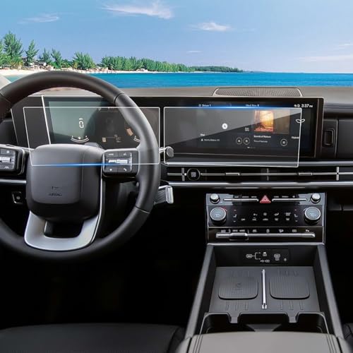 Protection d'écran Hyundai Santa Fe 2024-2025 - Film Nano 12,3 pouces pour autoradio LHD