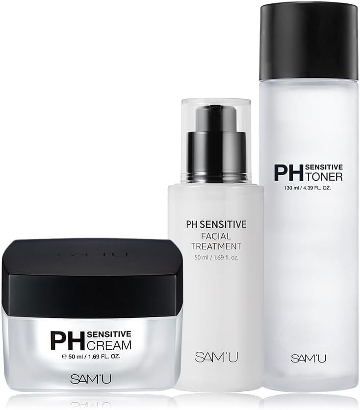 Amazon | サミュ PHスキンケア3-STEPセット SAM'U PH Sensitive