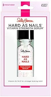 Sally Hansen Nail Treatment Hard As Nails® Vitamin Strength Serum™ | Moisturizing Nail Strengthener | Enriched with Vitamins A, C & E | Nourishes & Conditions Nails