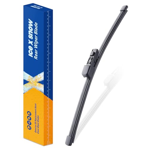 ICEXSNOW 15 Inch Rear Wiper Blade Replacement for Volkswagen Tiguan 2024 2023 2022 2021 2020 2019 2018 Original Equipment Replacement Rear Windshield Wiper Blade for My Car(15-H)