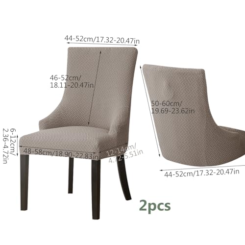 Housses de chaise de salle à manger pour réception et hôtel