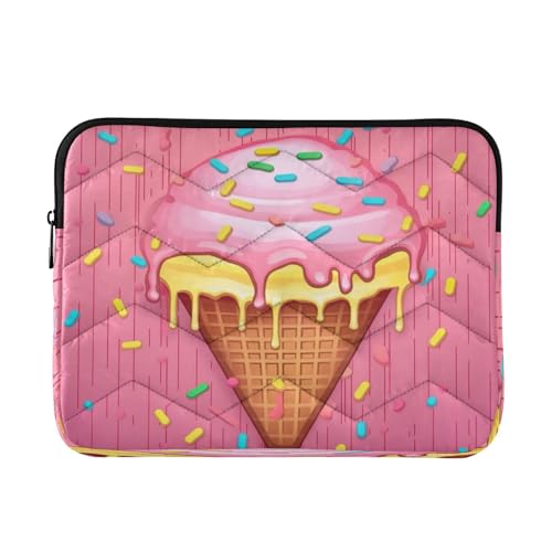 Funda para portátil rosa Ice Cream para 13-14 pulgadas miniatura 1
