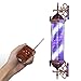 Produktbild Friseurstange Pole Led Light, Friseursalon im klassischen Stil im Freien Friseursalon-Schild, rotierend leuchtend rot weiß blau LED-Streifen, wasserdicht Save Energy Retro Wandleuchte, B, 120 cm
